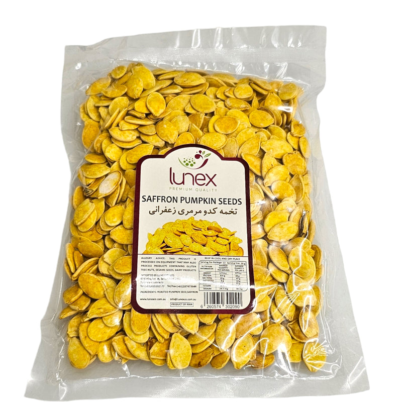 Lunex Saffron Pumpkin Seeds 300g