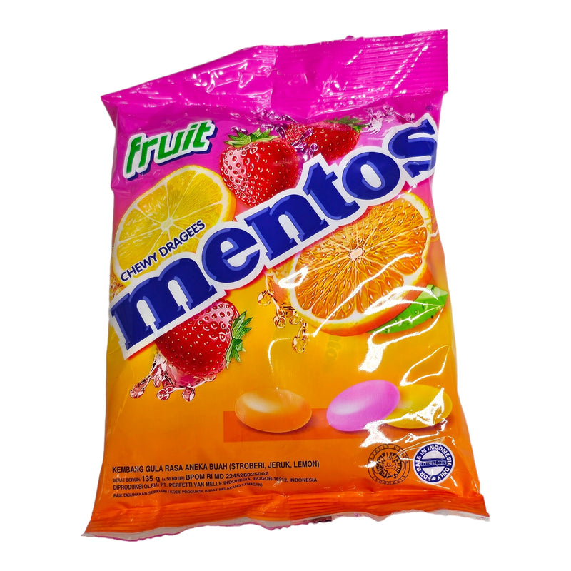 Mentos Fruit Flavour 135g