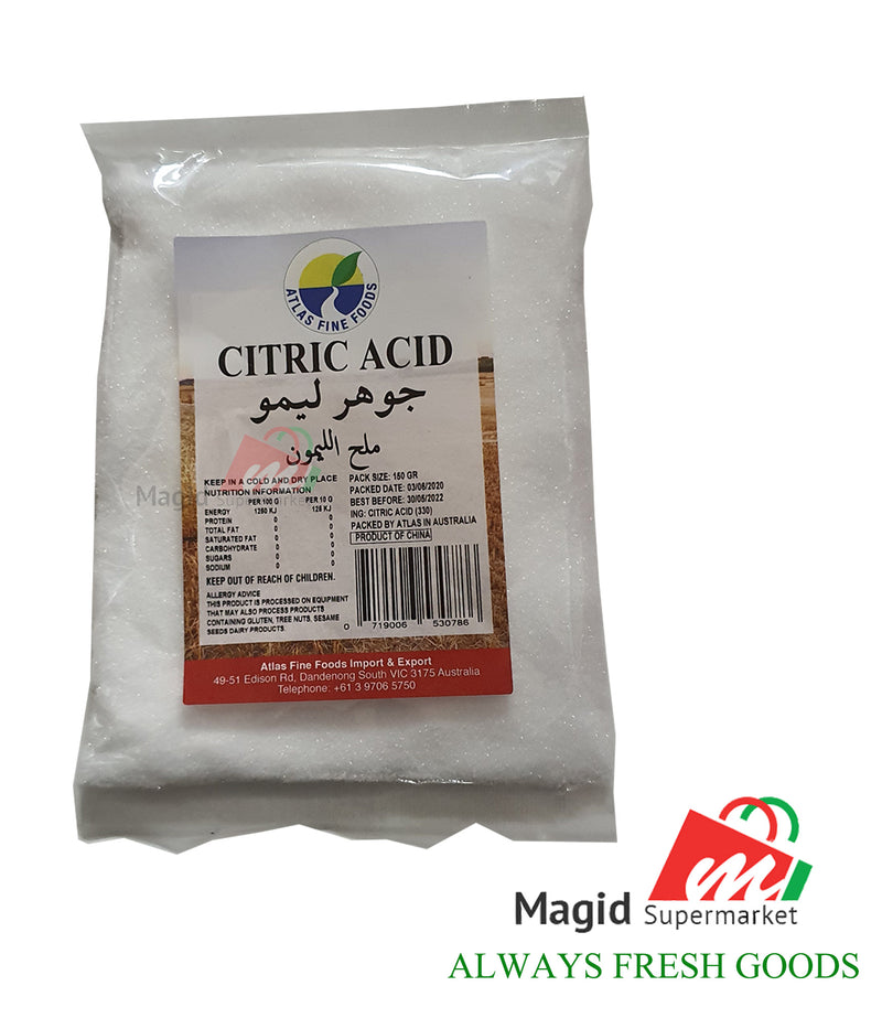 Citric Acid 150 g جوهر لیمو