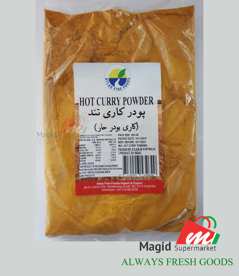 Hot Curry Powder 250GR