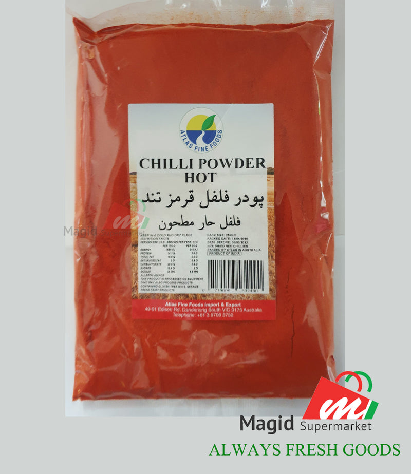 Hot Red Chilli Powder 250GR